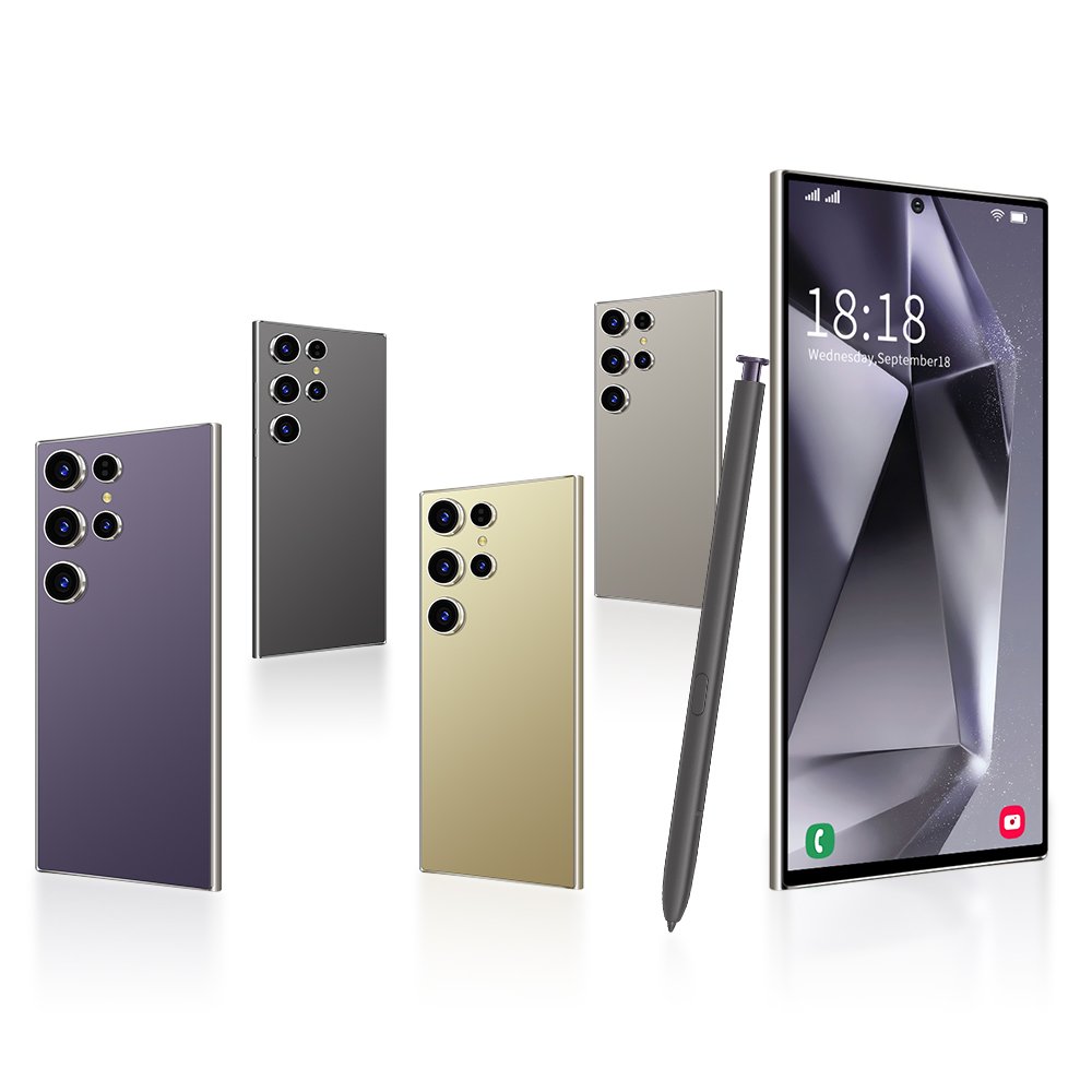best selling original new S24 Ultra smartphone Android 13 200MP rear camera 16+1TB running memory dual SIM card 4G smart phone